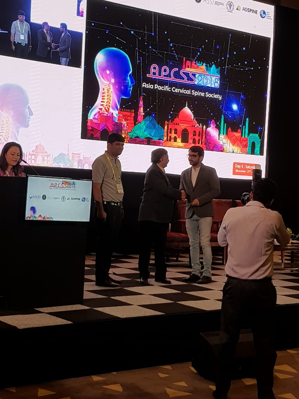 Award and Presentation at Asia Pacific